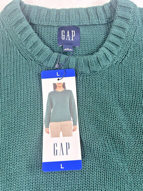 Copied - Gap Dark Green Women’s 100% Cotton Sweater - Size Large